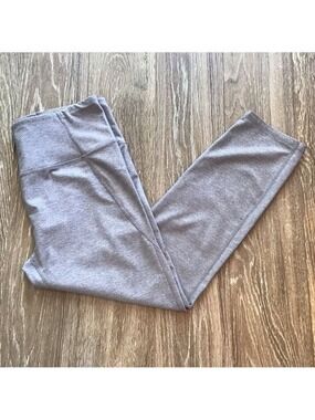 Varley Heather Brown Crop Leggings Large